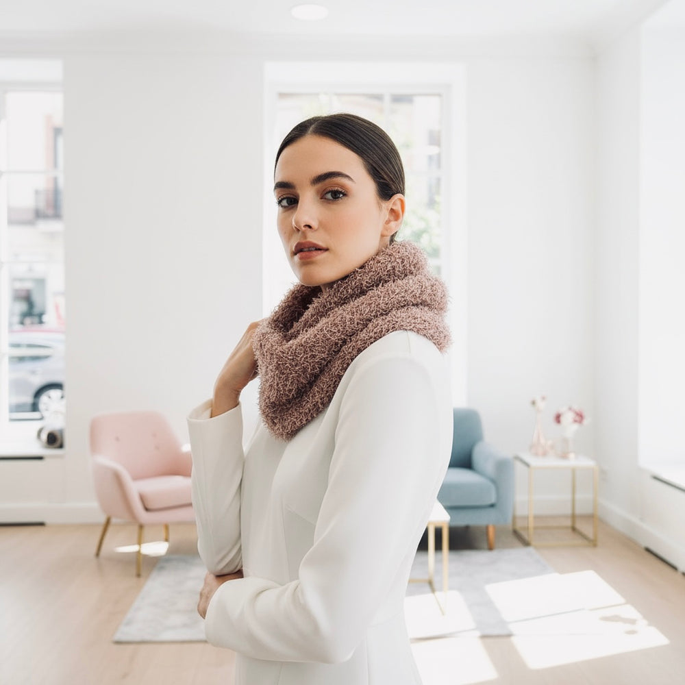 Bufanda Multiposición Champagne