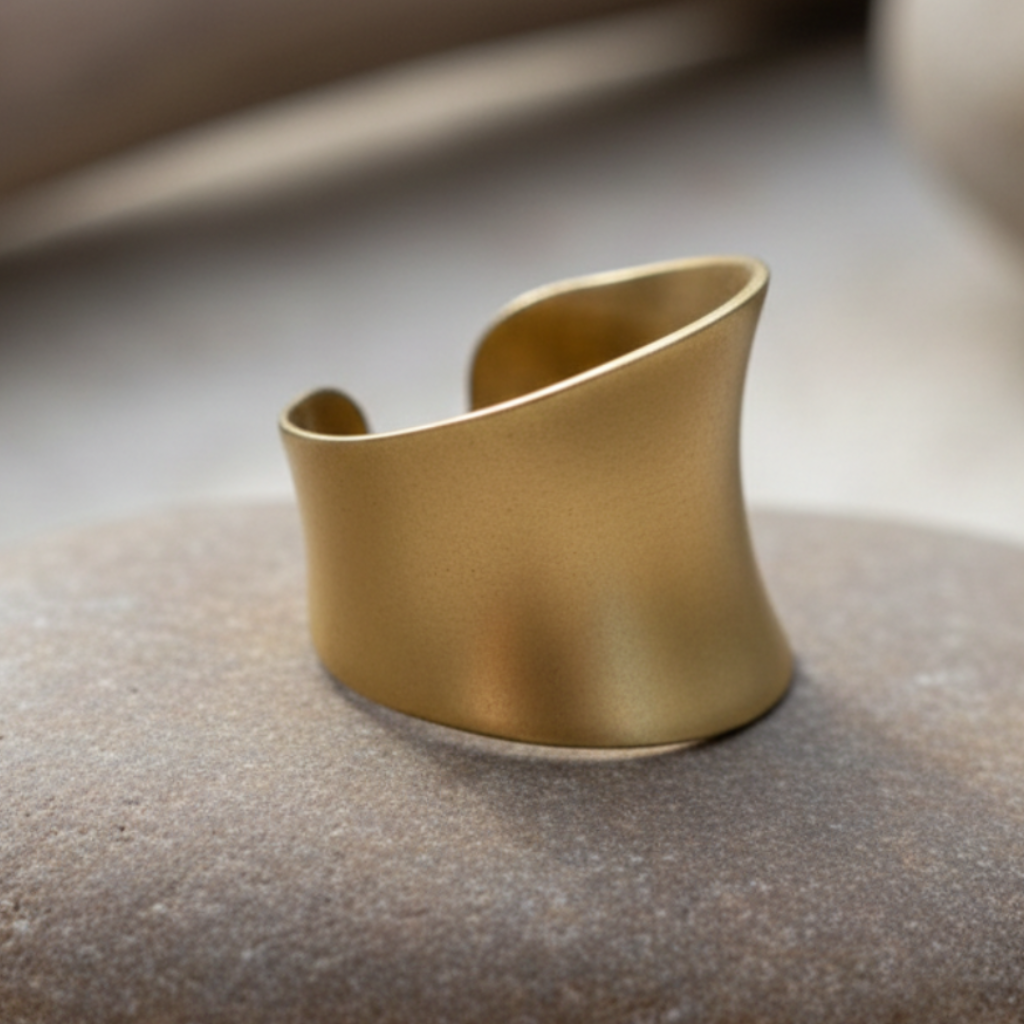 Anillo Aluna Dorado
