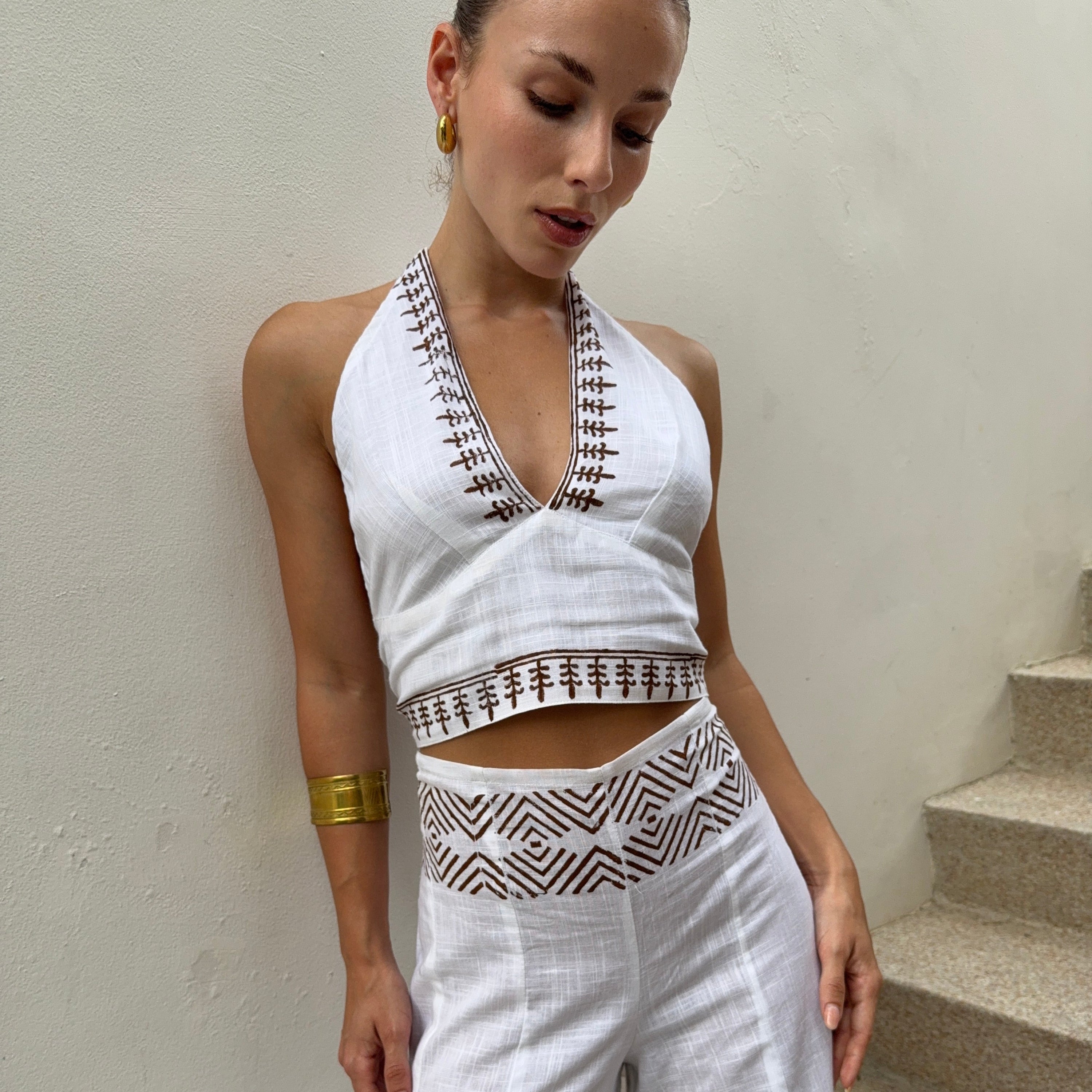 Top Atado Blanco