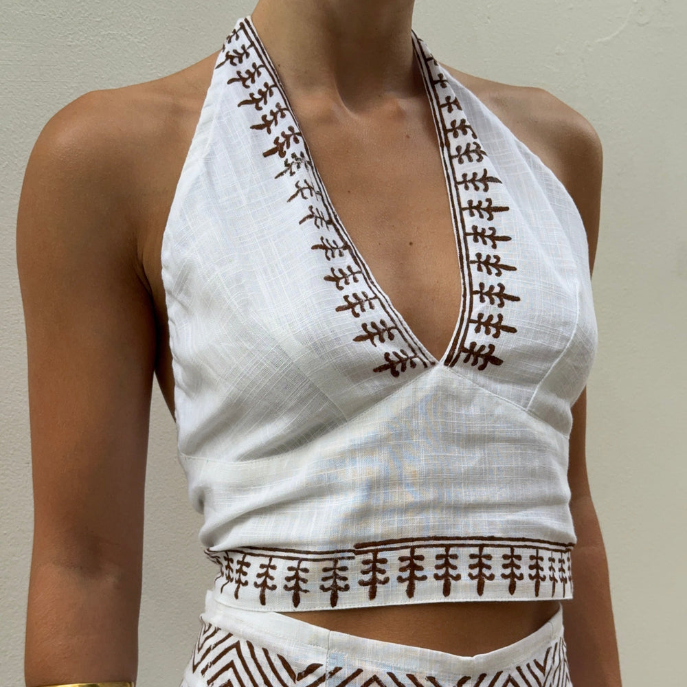 Top Atado Blanco