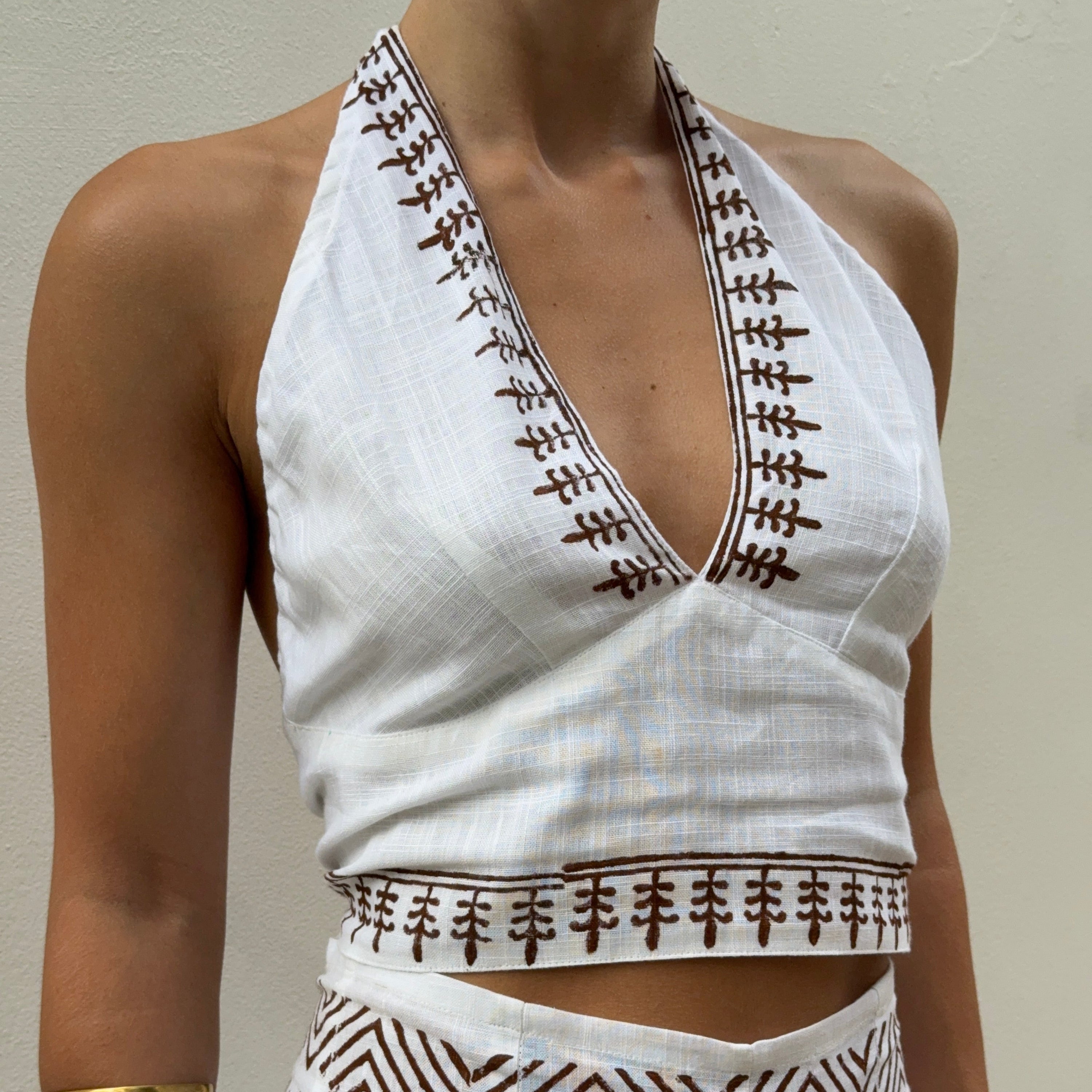 Top Atado Blanco