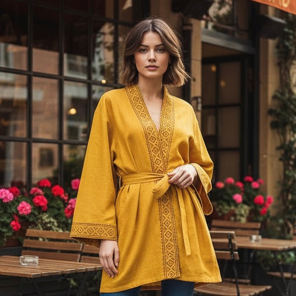 Kimono Mostaza
