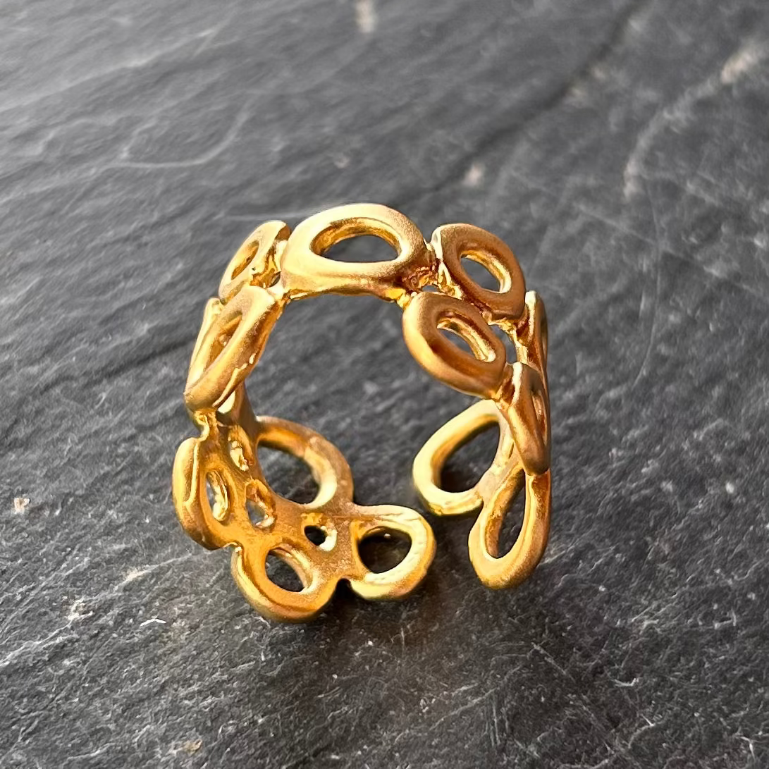Anillo Pano Dorado