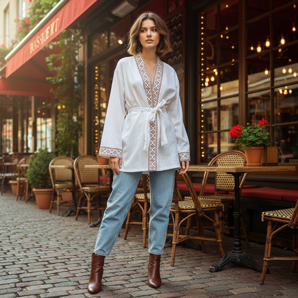 Kimono Blanco