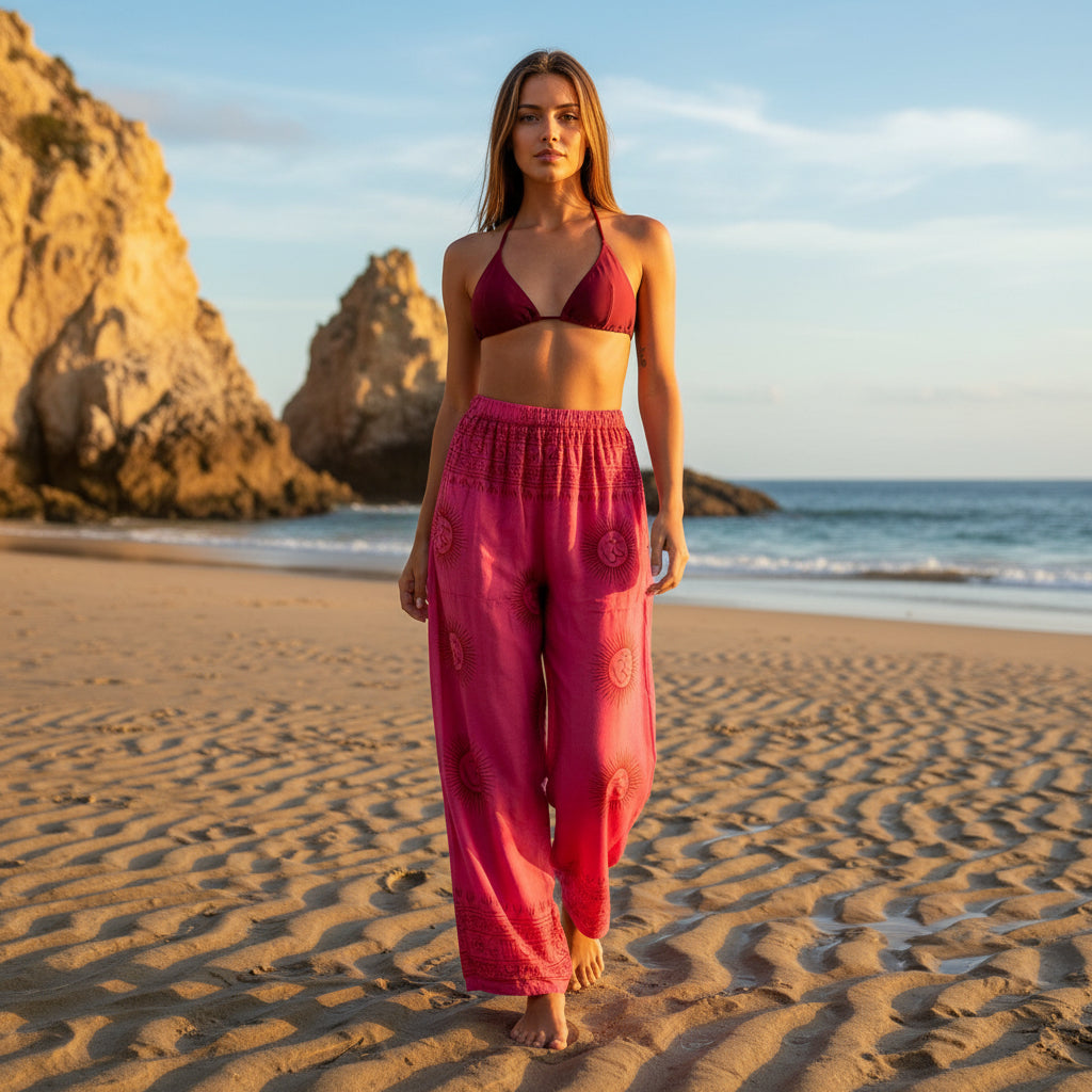 Pantalón Bombacho Chicle