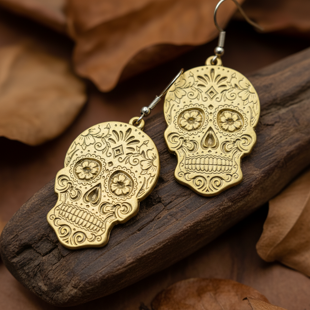 Pendientes Katrina Dorados