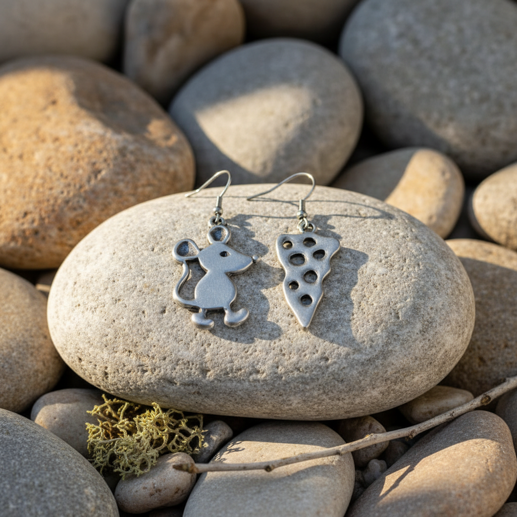 Pendientes Mouse