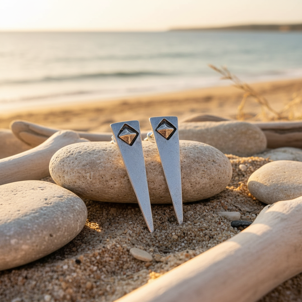 Pendientes Prisma