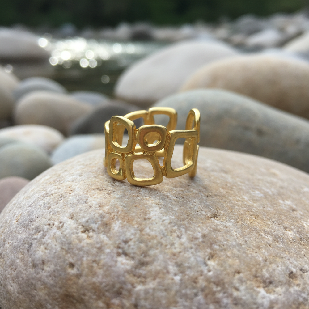 Anillo Gaudí Dorado