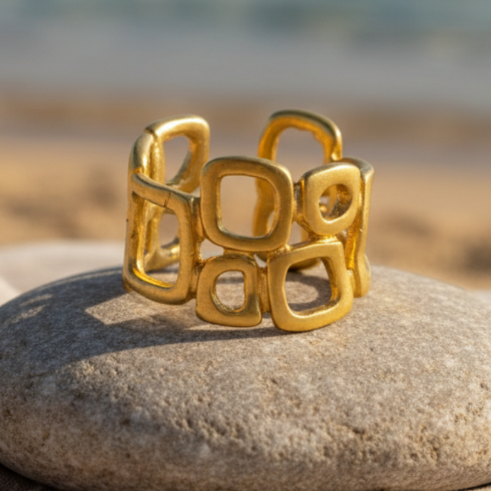 Anillo Gaudí Dorado