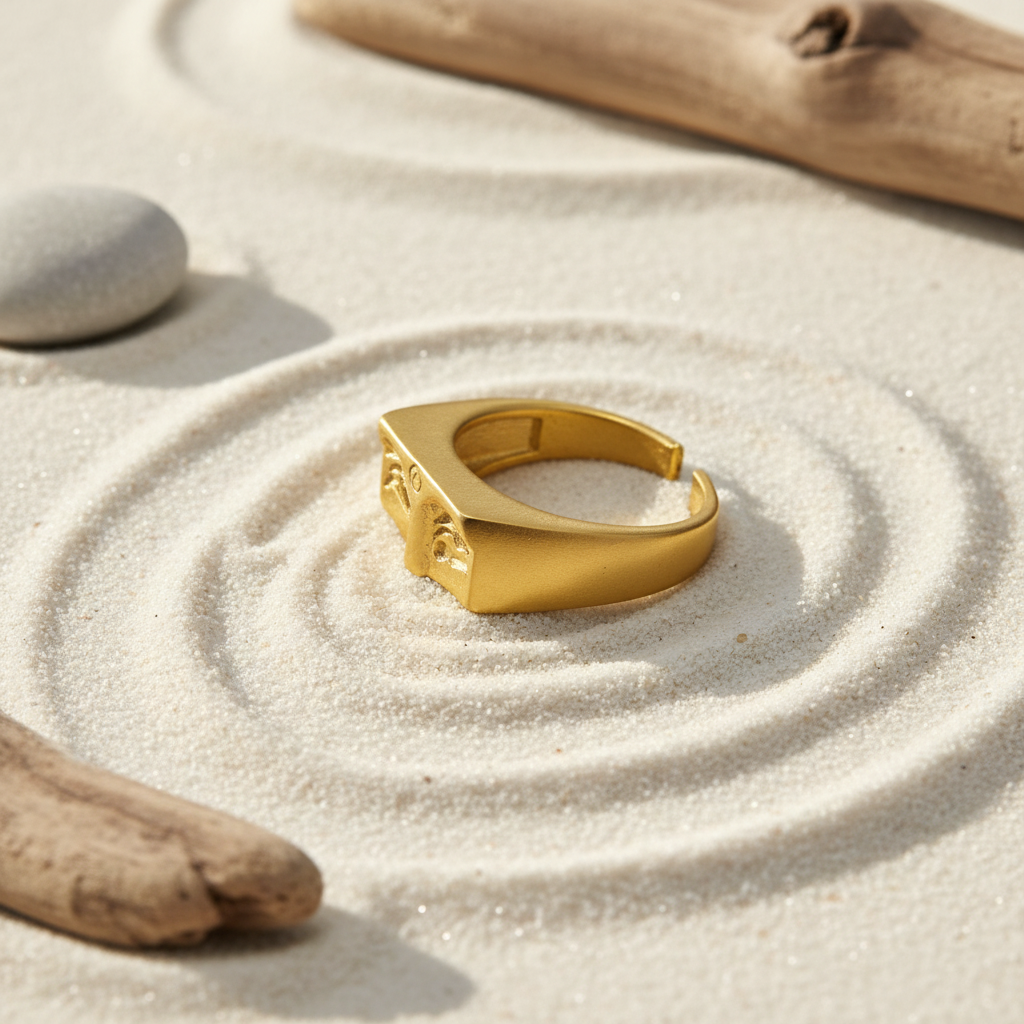 Anillo Isis Dorado