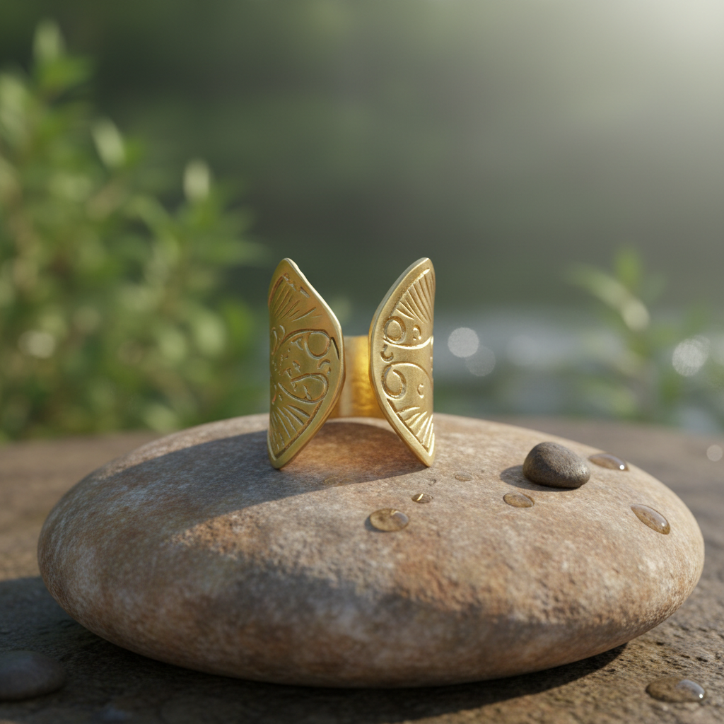 Anillo Targaryen Dorado