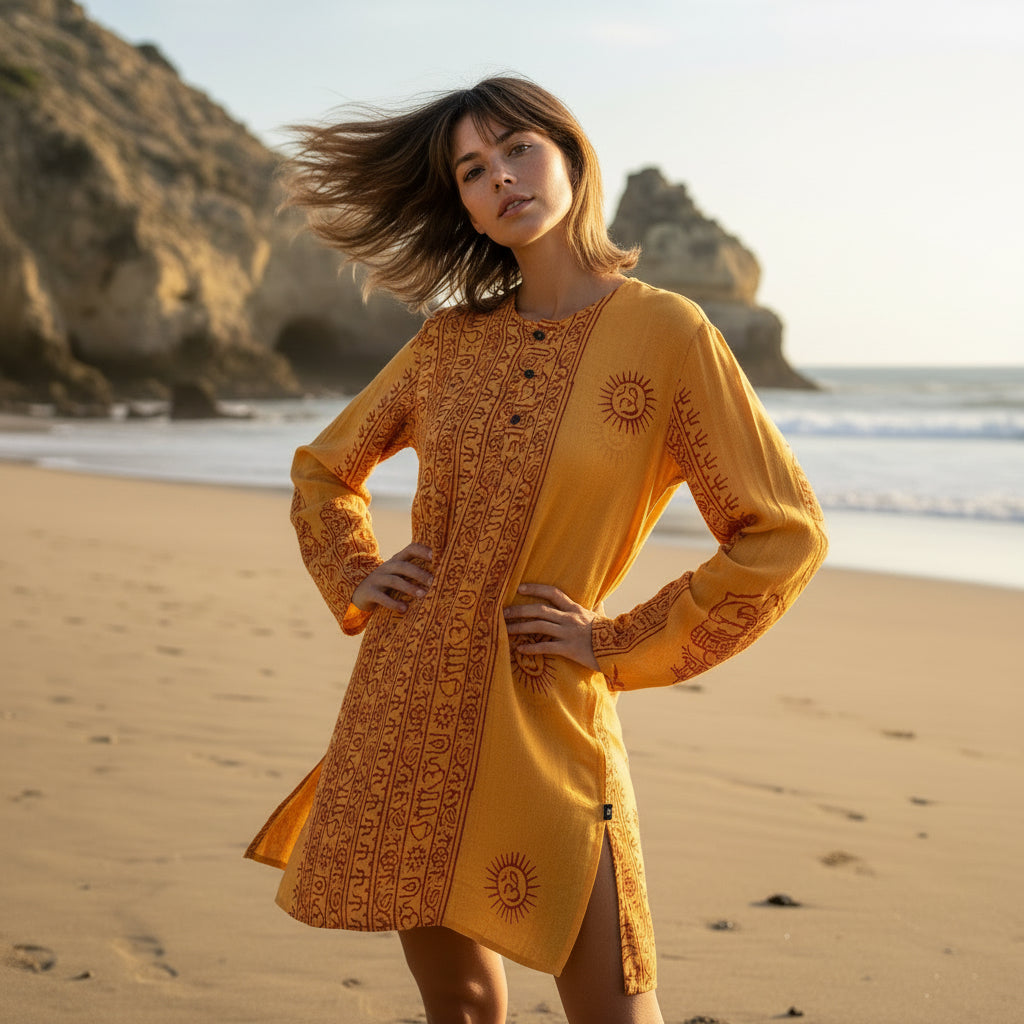Kurta Clásica Girasol