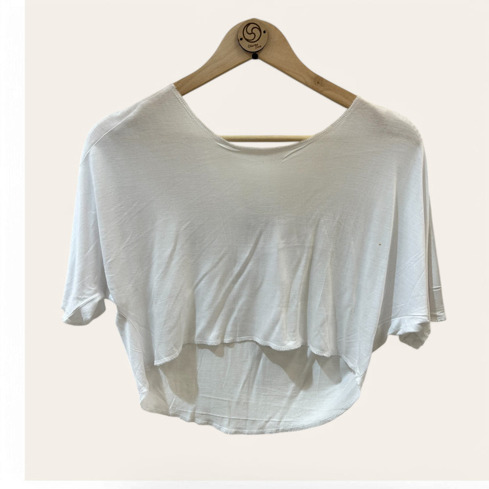Top Corto Blanco