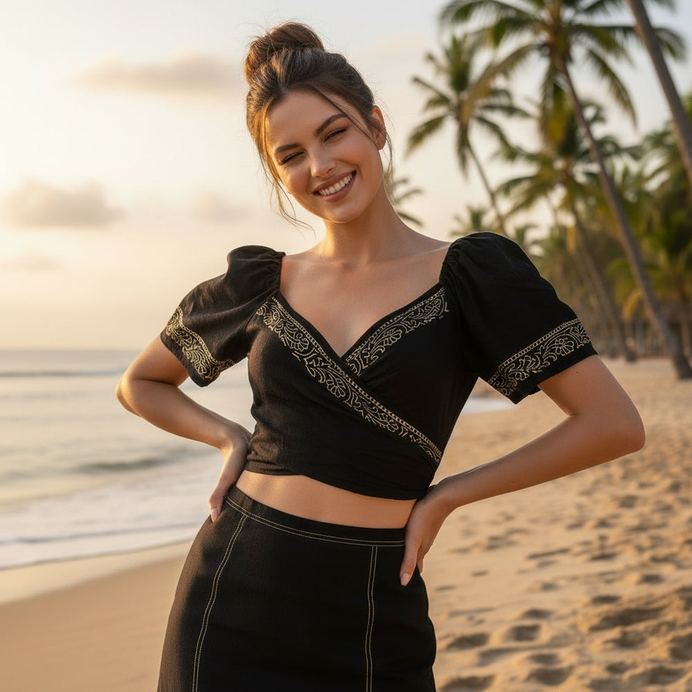 Bolero Corto Negro
