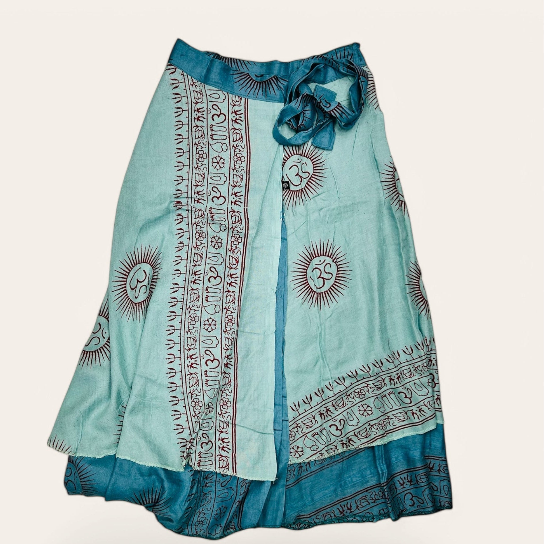 Falda Reversible Turquesa/Caribe