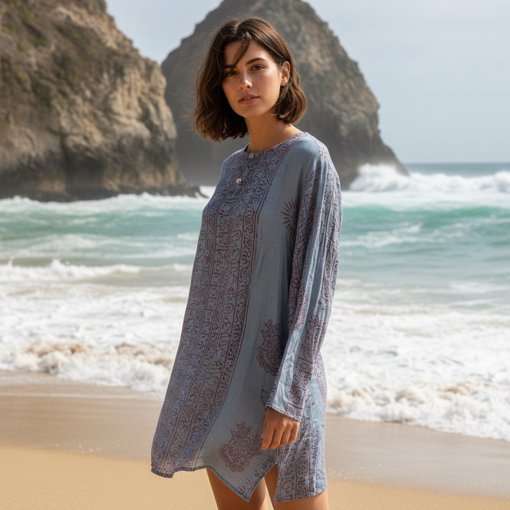 Kurta Clásica Gris