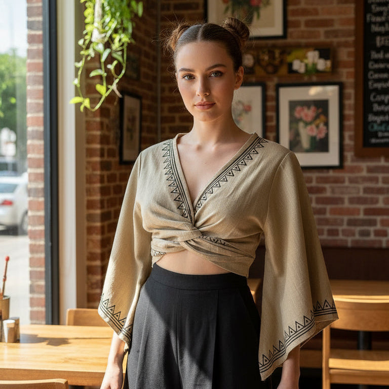 Bolero Largo Beige