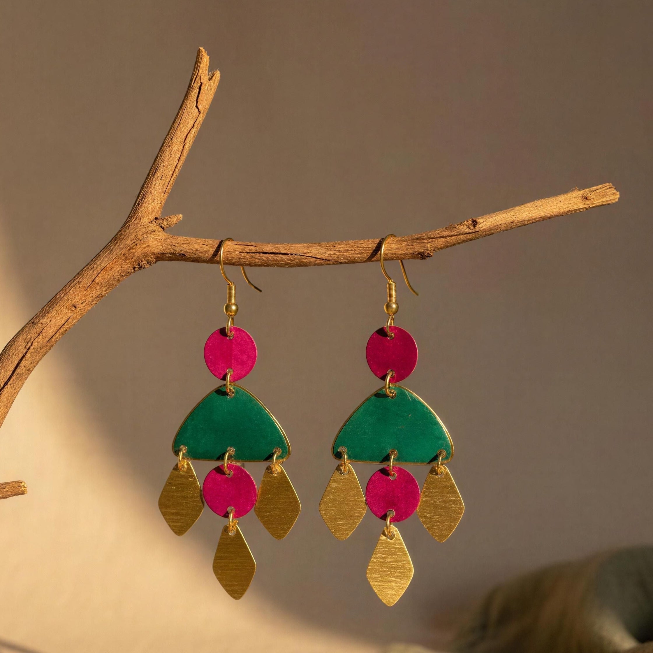 Pendientes Toronto Turquesa