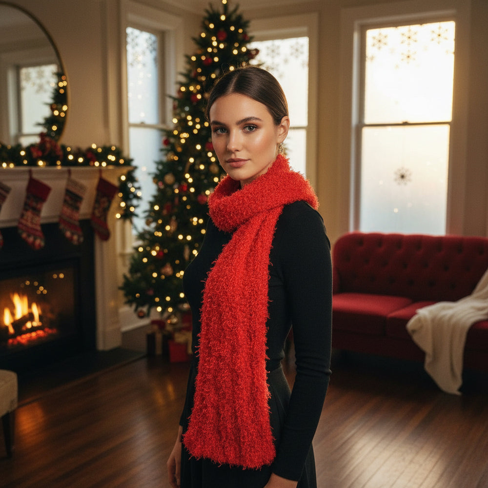 Bufanda Multiposición Roja