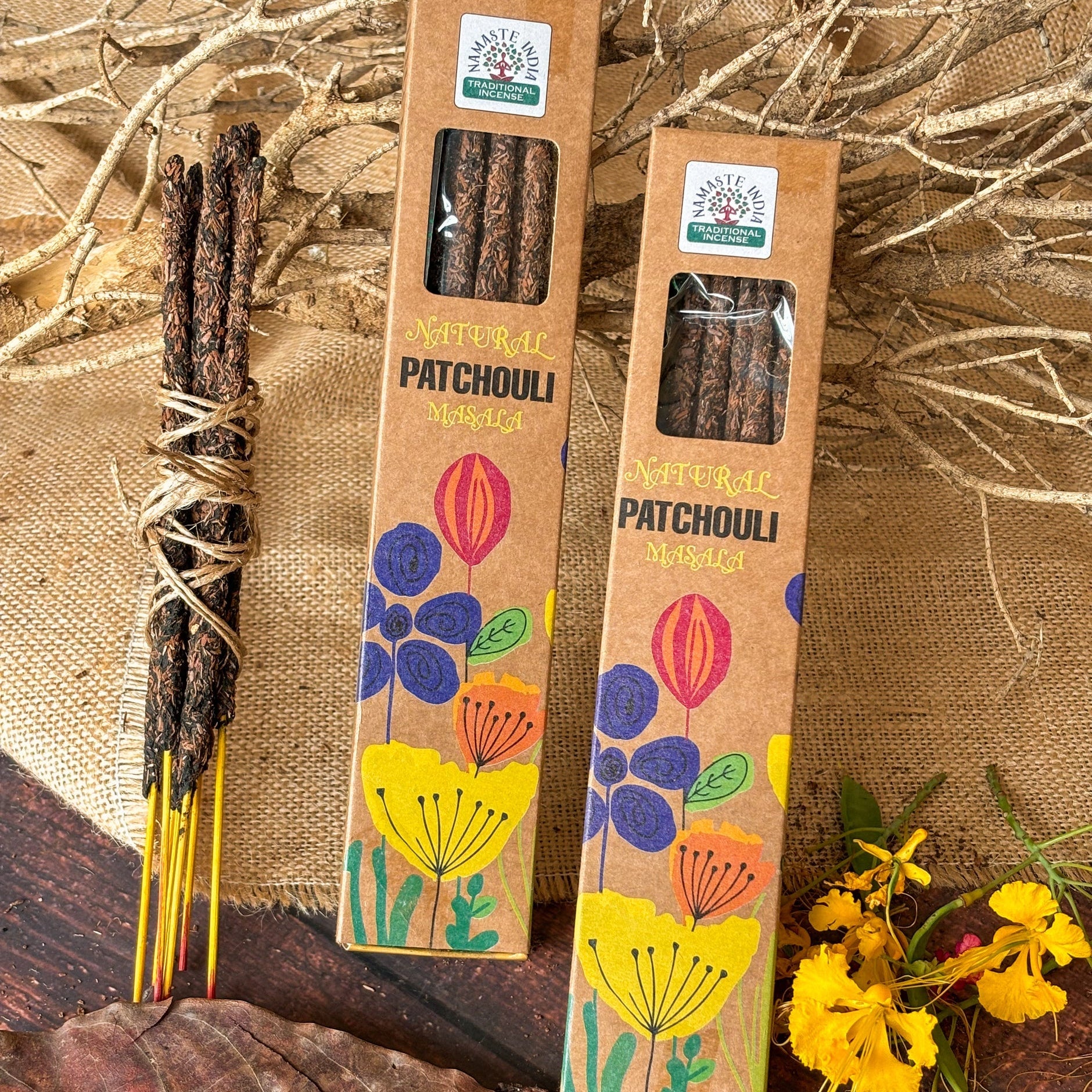 Namaste India Incienso Tradicional Patchouli