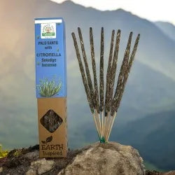 Namaste India Incienso Tradicional Palo Santo & Citronella