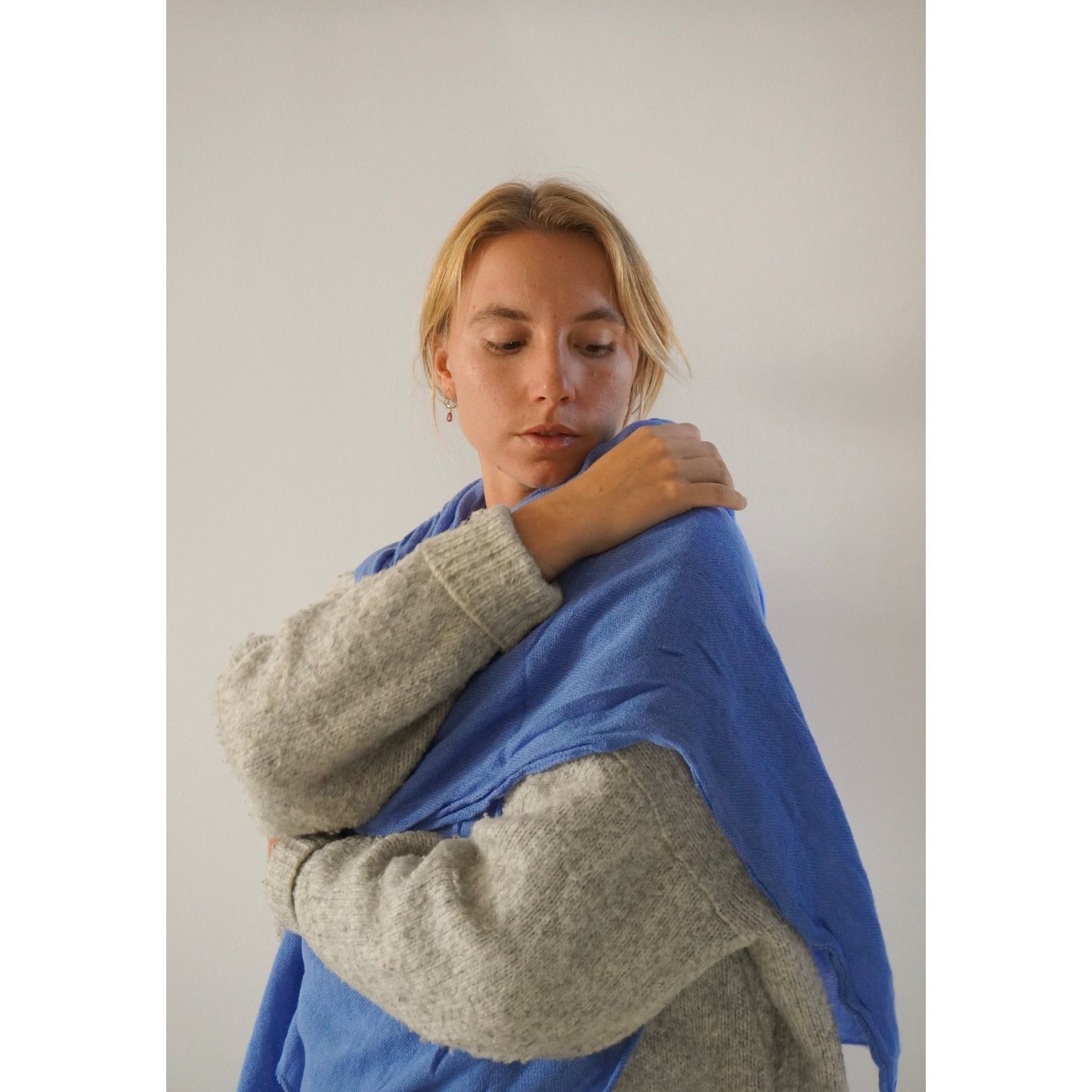 Bufanda Azul Celeste