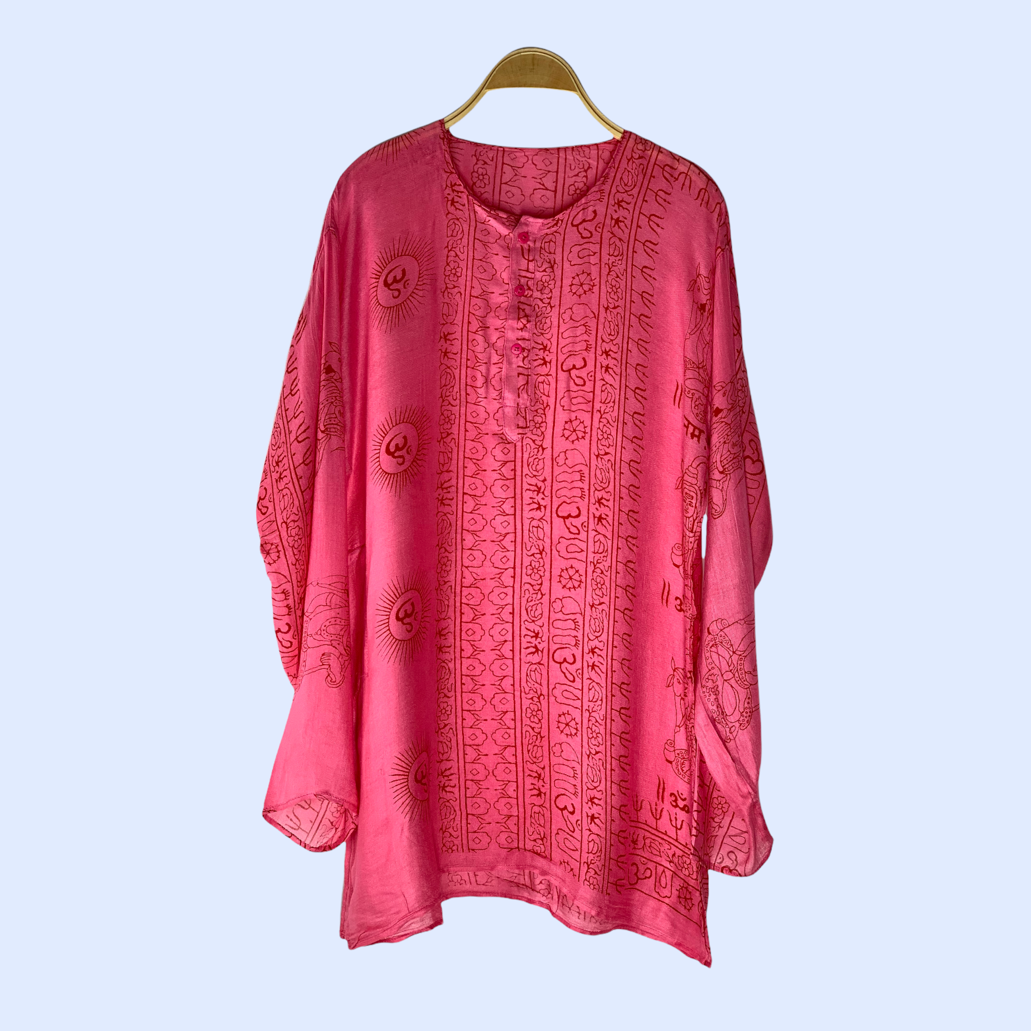 Kurta Clásica Chicle