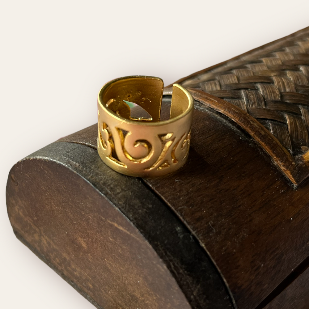 Anillo Cenefa Dorado