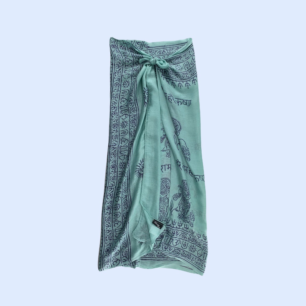 Pareo Turquesa/denim