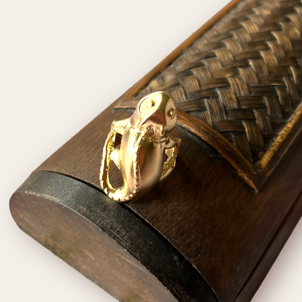 Anillo Camaleón Dorado